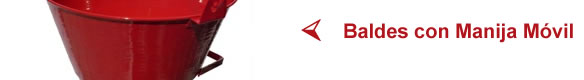 Baldes contra Incendio con Manija M&oacute;vil